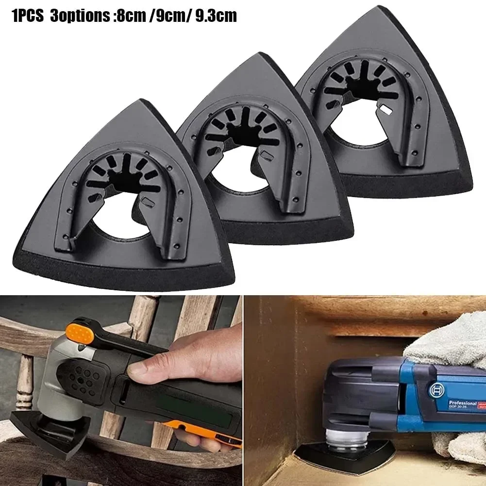 Set Di 3 Cuscinetti Abrasivi Multiutensile Oscillanti A Sgancio Rapido