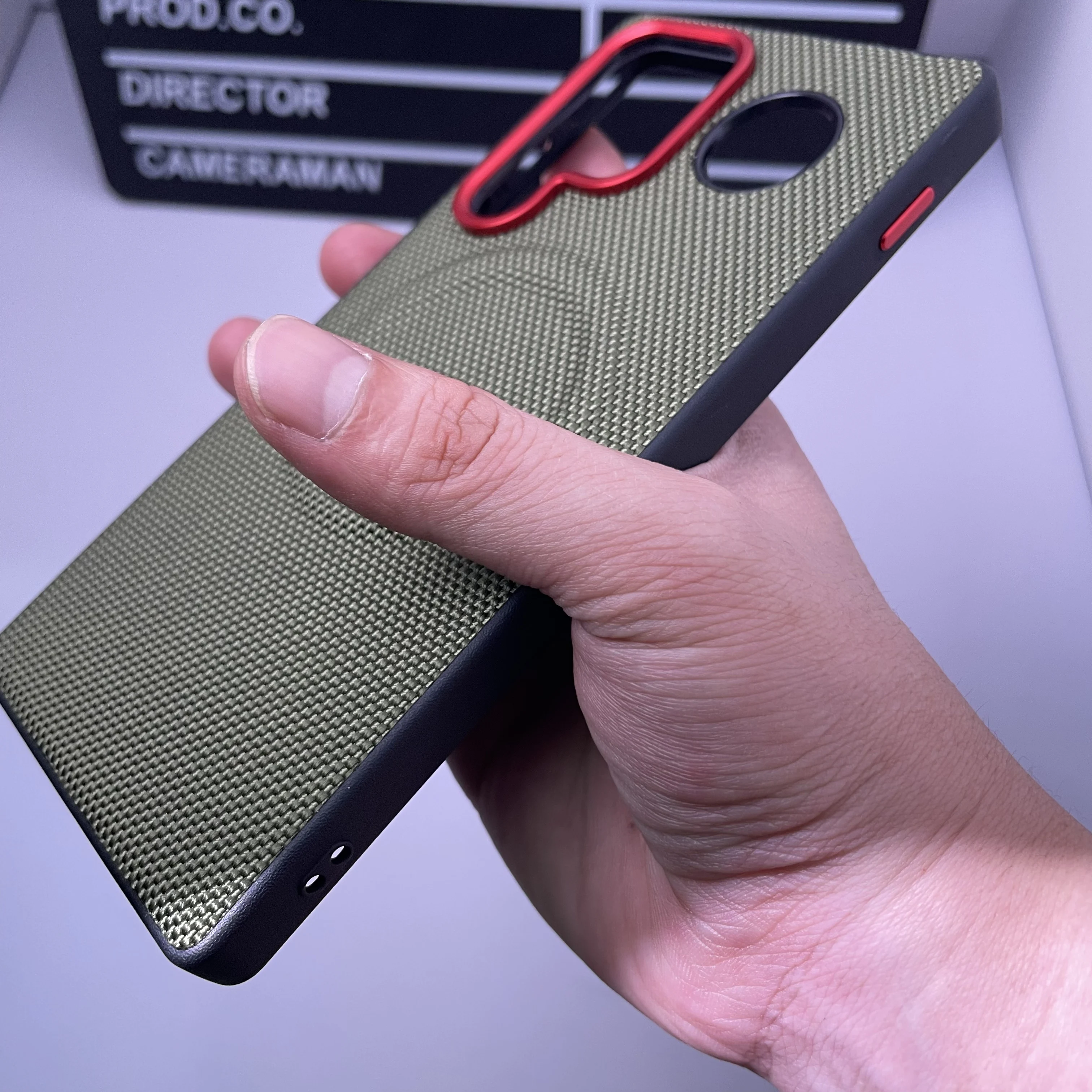Premium Magnetic PU Leather Case with Wireless Charging