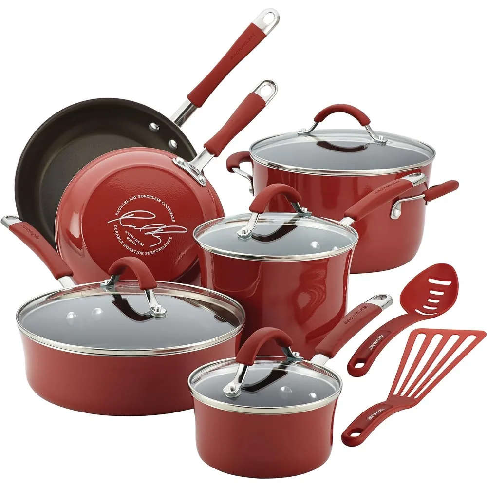 

Cookware Bbq Set of Kitchen Pots Sets for Cooking Video Pan Salt and Pepper Set Accessories Pot Non-stick Utensils Tools Cutlery