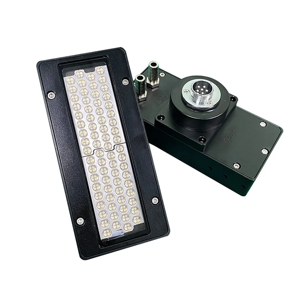 700W high power water cooled LEDUV curing lamp 1 PASS full-color UV digital printer LEDUV curing lamp UV screen printing