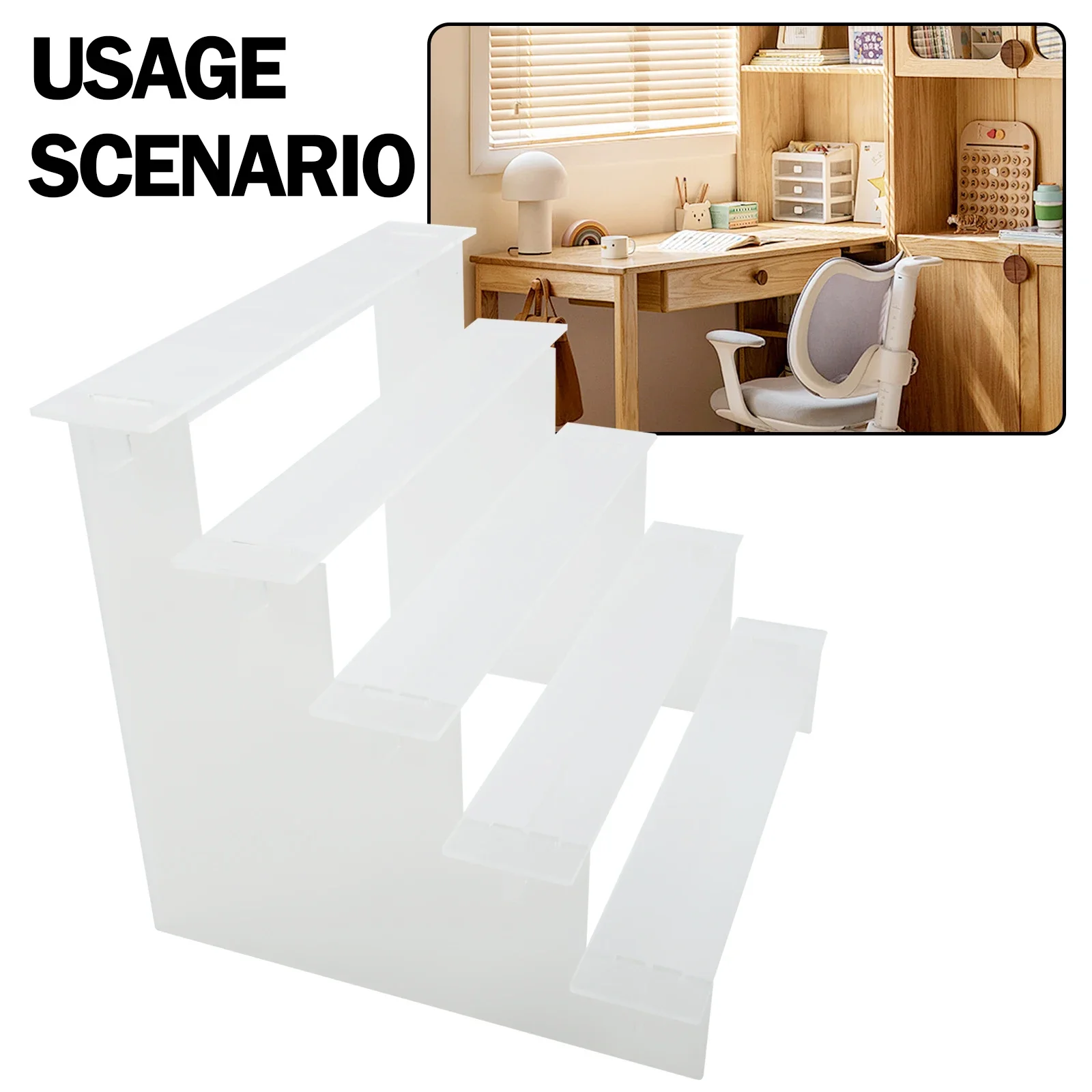 

1 Set Clear Acrylic Display Stand Jewelry Showcase Storage Rack Shelf Holder Toy Car Model Purse Perfume Display Stand