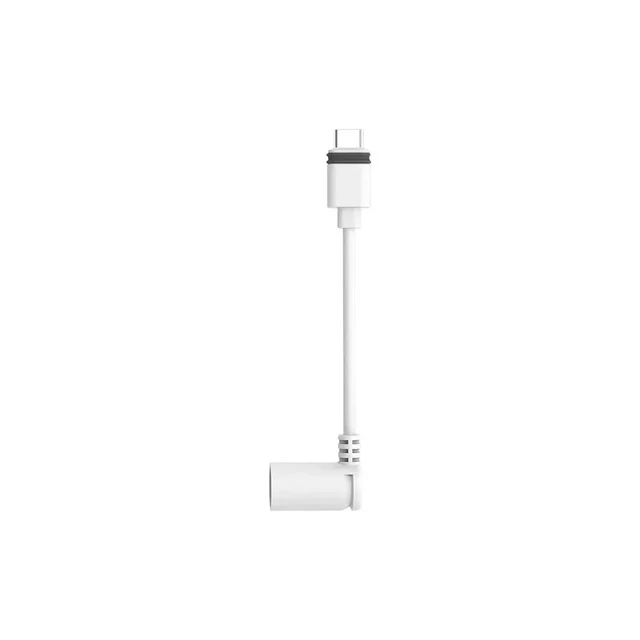 Barrel Plug to USB-C Adapter for Barrel Plug Solar Panel USB-C Cameras,Compatible Super Solar Panel,Spotlight Cam Plus/Pro(white 1