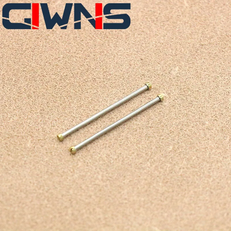 Eje de correa de reloj de acero de cerámica de tungsteno, varilla de