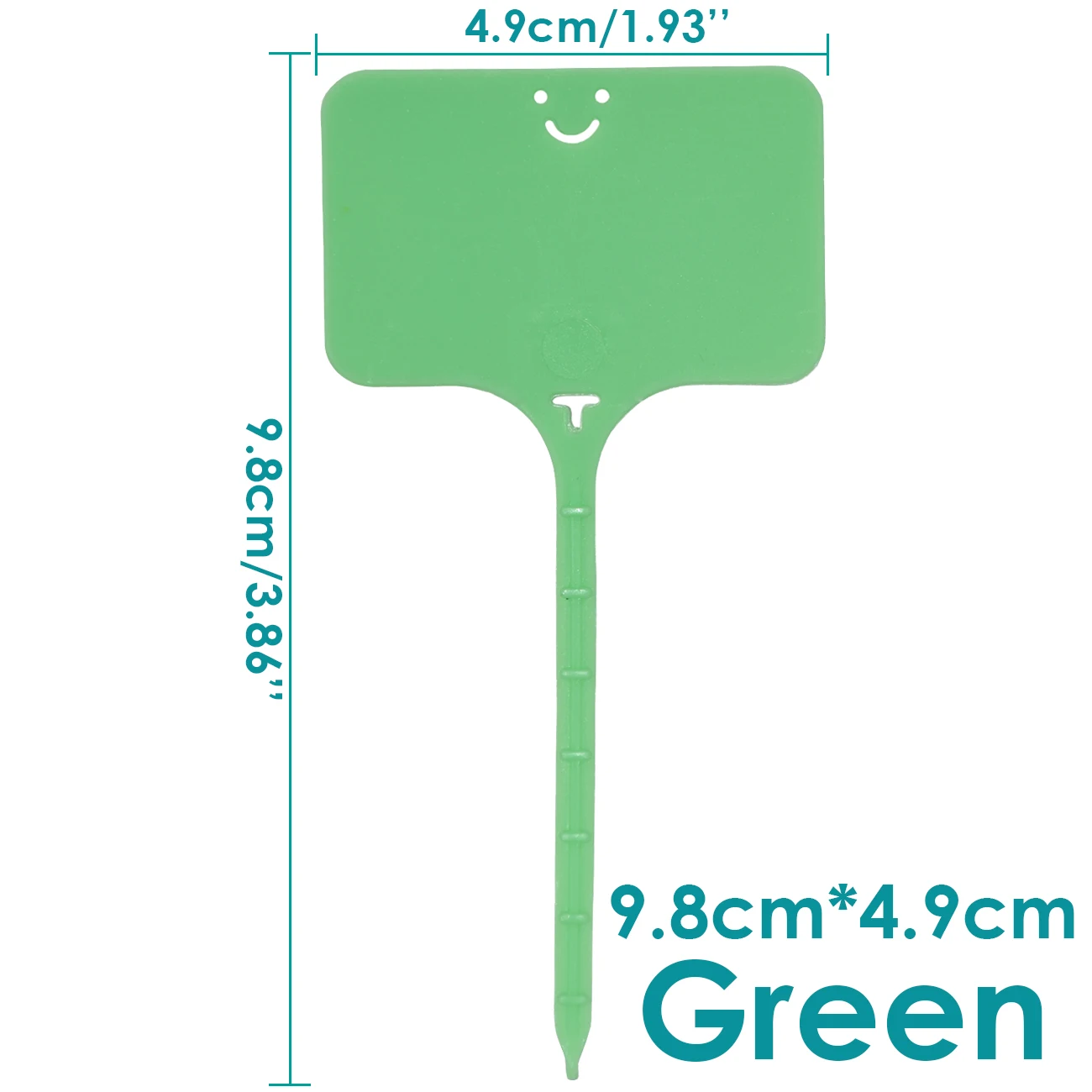 Green 9.8x4.9cm