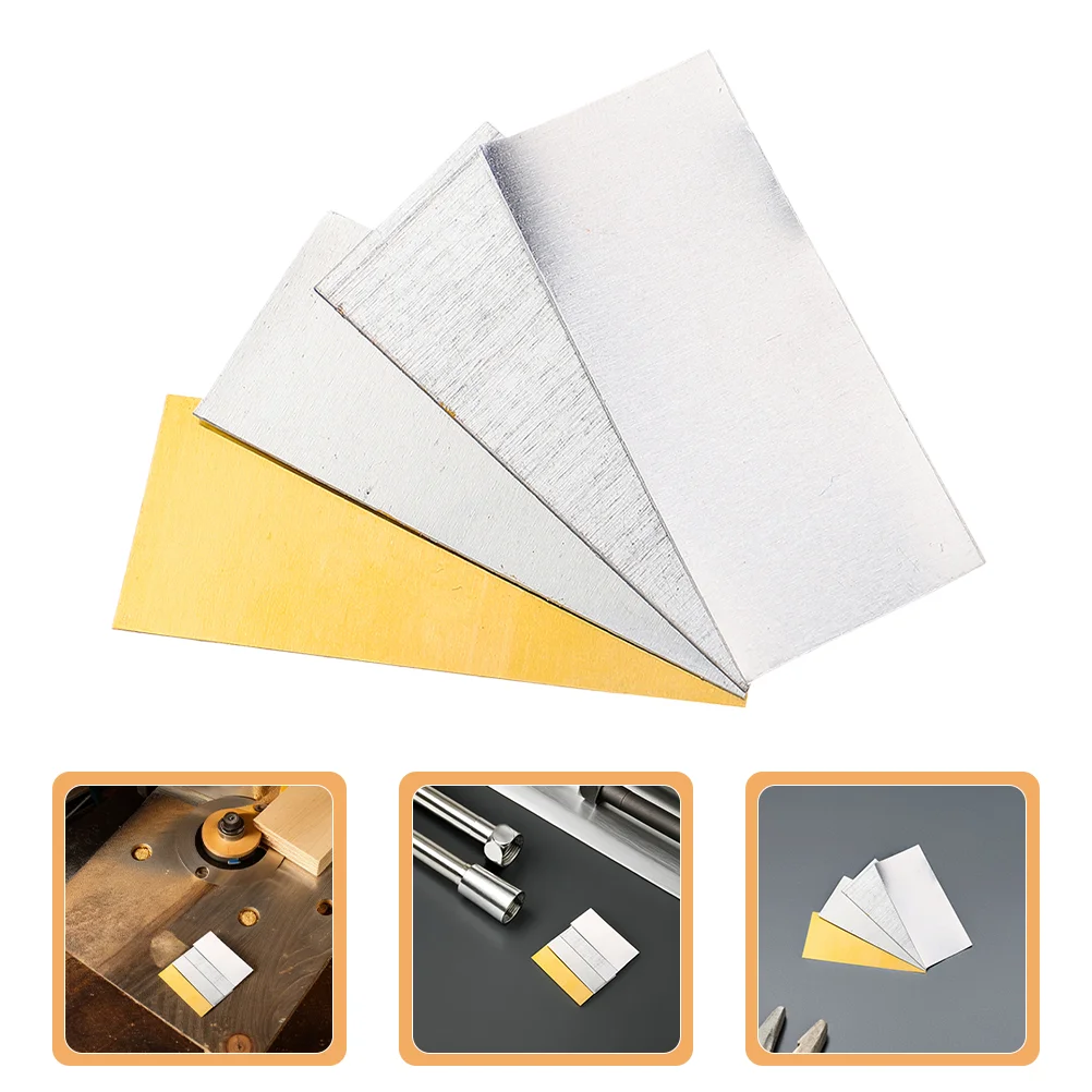 8 Pcs Experiment Materials Zinc Anode Plate Flakes Primary School