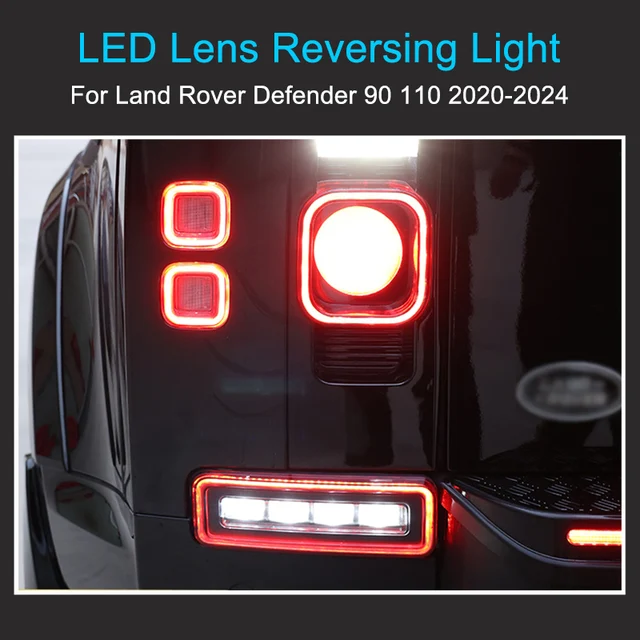 LED Reversing Light for Land Rover Defender 90 110 Reversing Lights Dynamic Turning Signal Easy installation without decoding 2