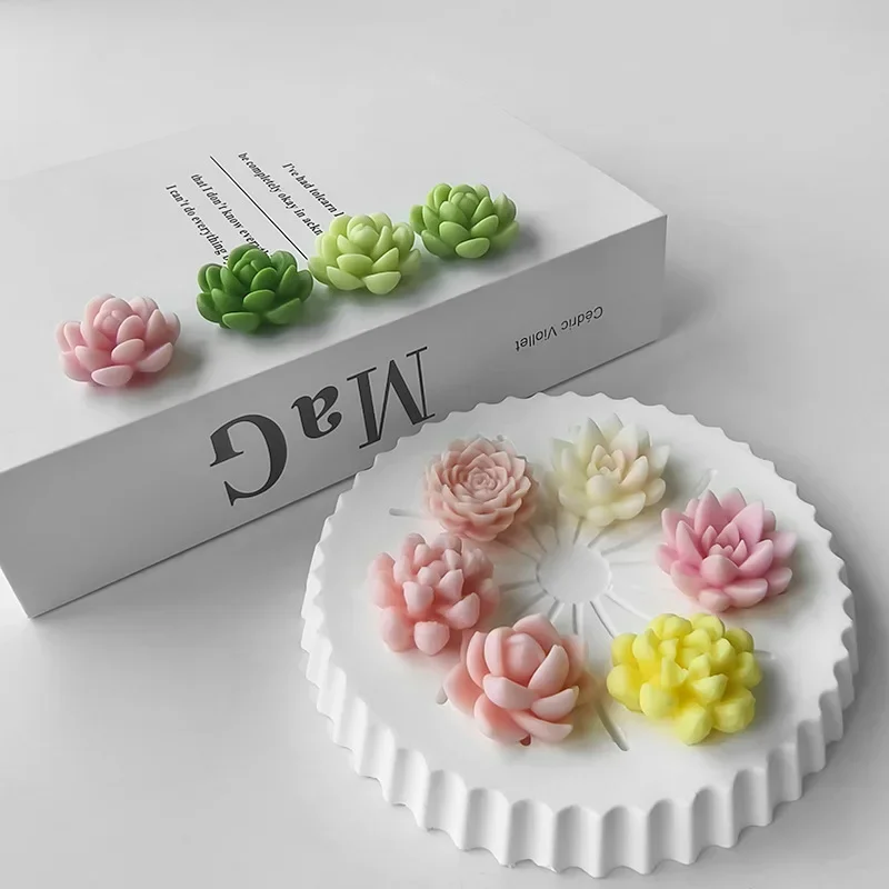 2 Pièces Moule En Silicone Pour Fabrication Ornements De Rose