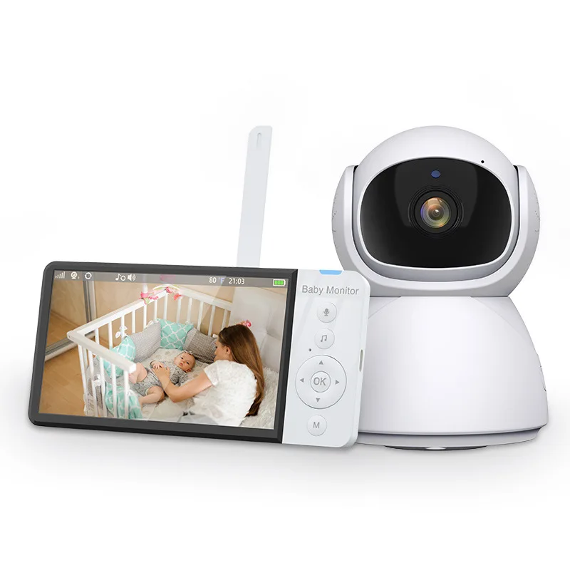 New Full Touch Screen Infants Kick Quilt Reminder Wireless 360 Degree Baby Sleeping Monitors For Crying Urination Wet Alarm
