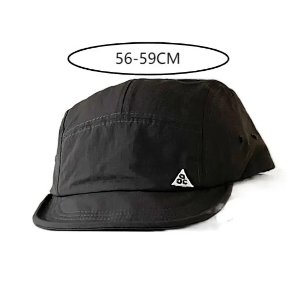 Retro Quick-drying Short Brim Baseball Caps Unisex Summer Outdoor Sunscreen Casual Versatile 5-flap Tooling Japanese Camping Hat 6