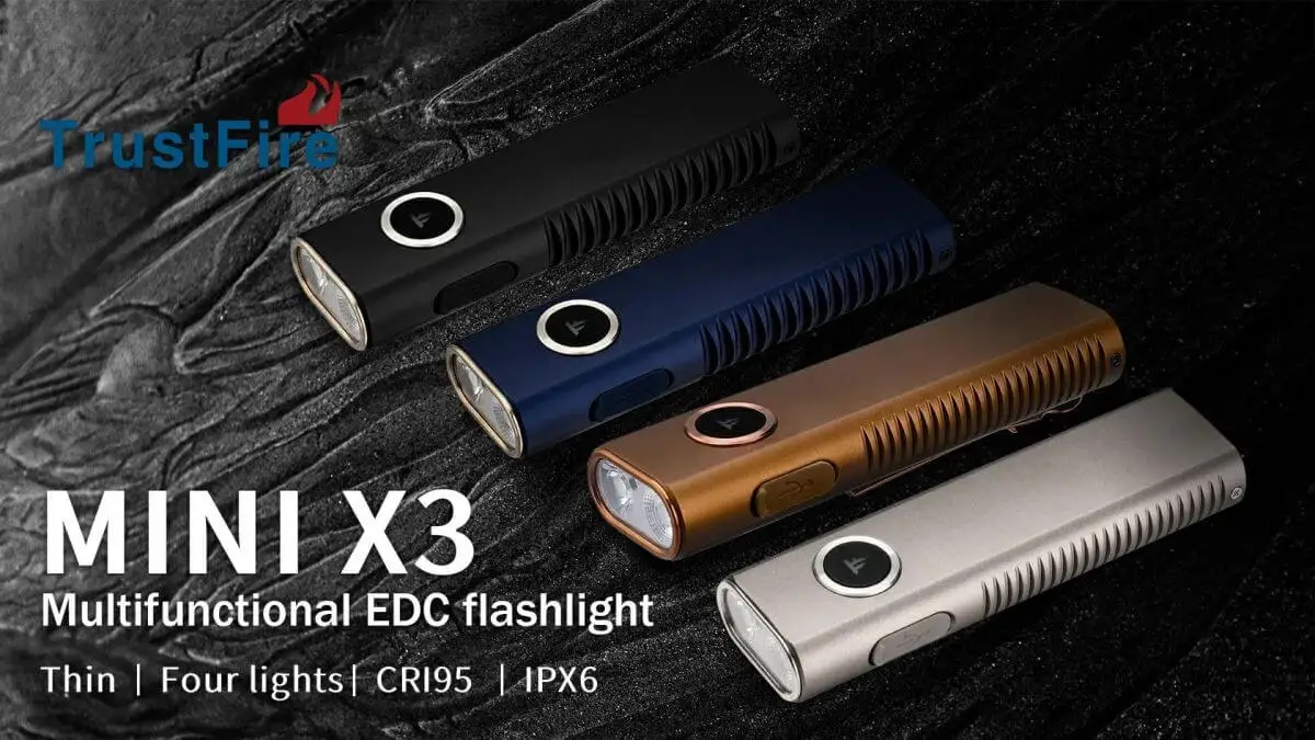 Trustfire-多機能edc懐中電灯、ミニx3 - AliExpress