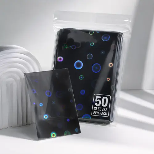 Sharkbang 50pcs/Lot Holo Card Sleeves 61x91mm 20C Macaron Color Kpop Holder For Postcards Films Game Cards Photocard Protector - Image 16
