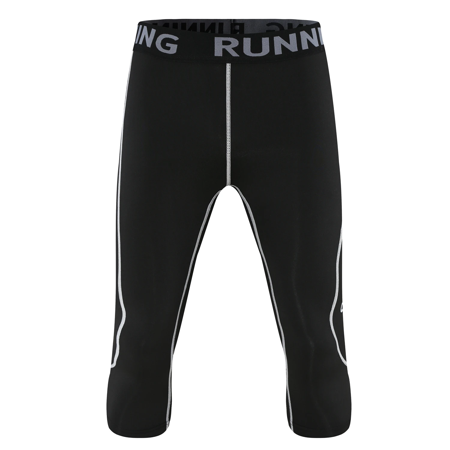 Mens Running Pants Leggings Outdoor Sport Gym Fitness Men Basketball Cycling Hiking Soccer Tights 3 4 Pant Quick Drying