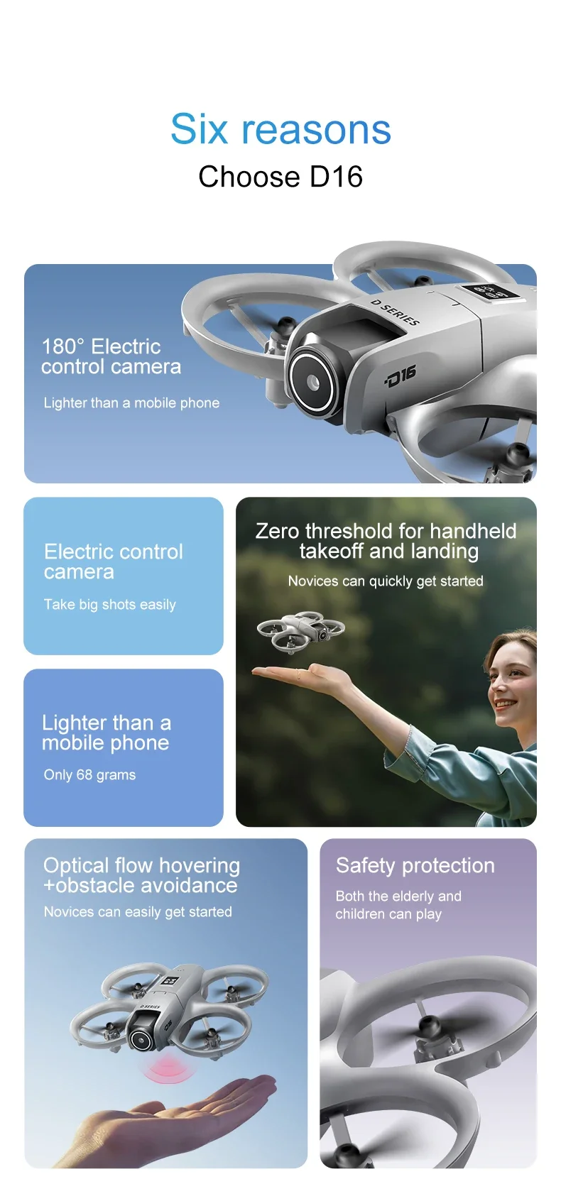 Xiaomi D16 GPS Drone 8K Aerial HD Professional Dual Camera Optical Flow ...