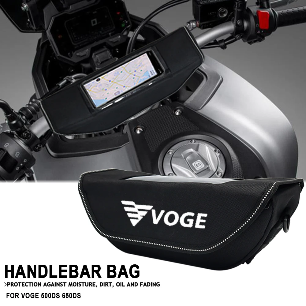 For Voge 500DS 650DS Motorcycle Accessories Handlebar bag Waterproof Bag Storage Travel Tool bag storage