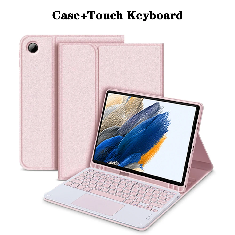 Premium Keyboard Case with Pencil Holder and Bluetooth Keyboard