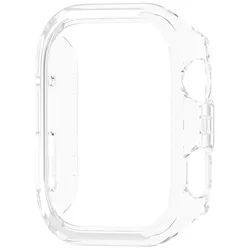 Durable Anti-Fall Shockproof Smartwatch Case - Half Frame Hard Protective Shell for HW-Fit 4 (Transparent)