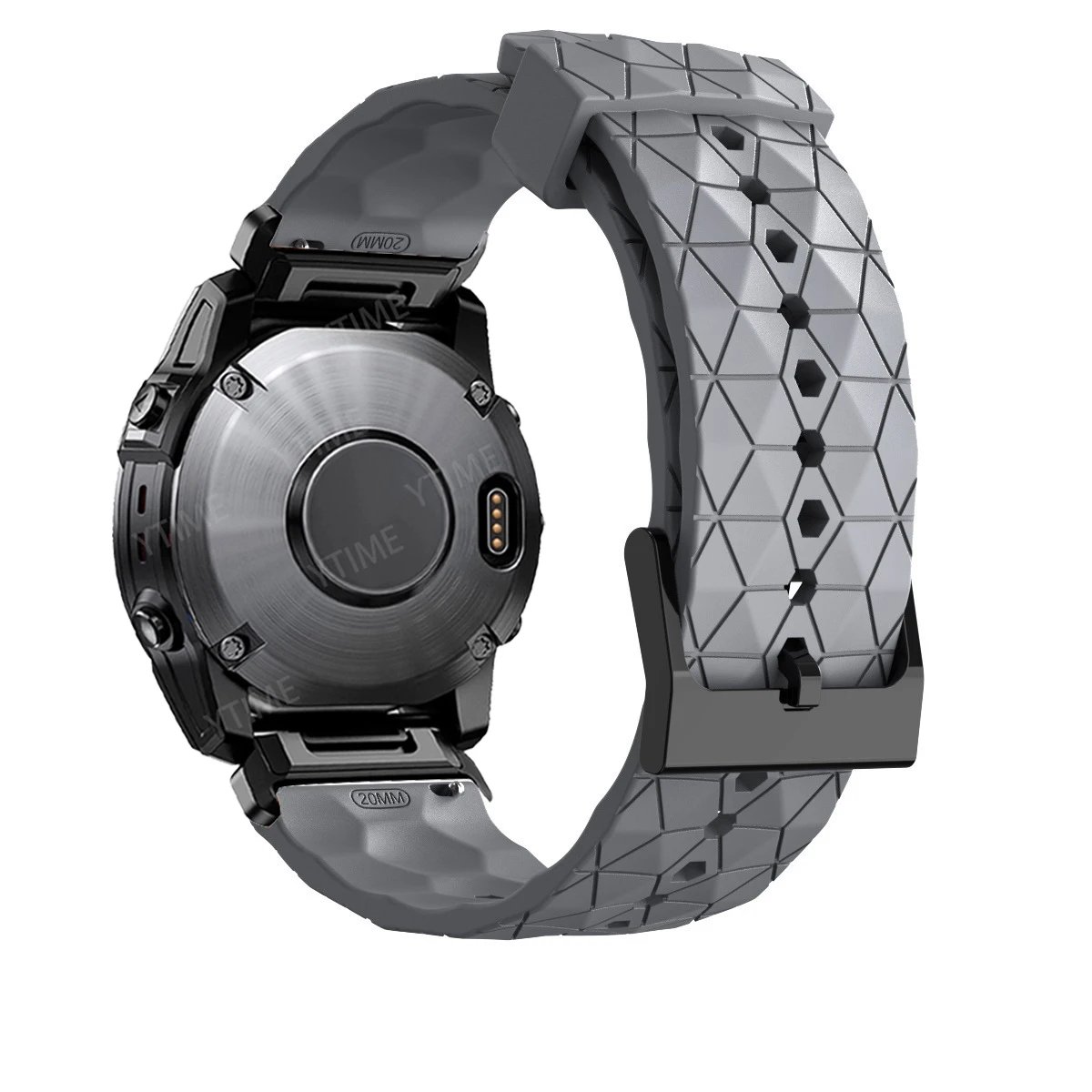 Per Cinturino Garmin Serie Marq Cinturino In Silicone Da 22Mm Per Bracciale Garmin Instinct/Intellect T2/ Epix Gen 2 Band Metal Quick Fit