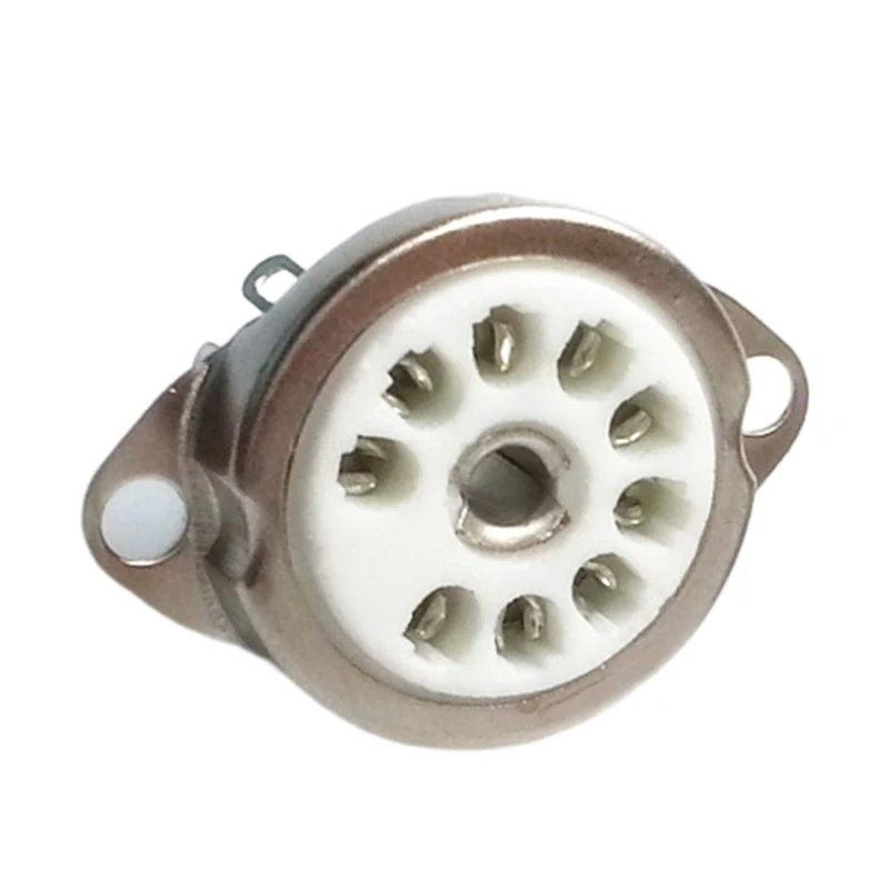 5pcs 내구성 9PIN 튜브 소켓 12AX7,12AT7,12AU7,ECC83,ECC82,E88CC 6922 6p1 6p14 6n1 6N2 6N3 6N4 DIYers 애호가용