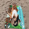 Cartoon Capybara Big Microfiber Beach Towels Quick Dry Towel Sand Beach Towels Pool Towel for Travel Swim Pool Yoga 5