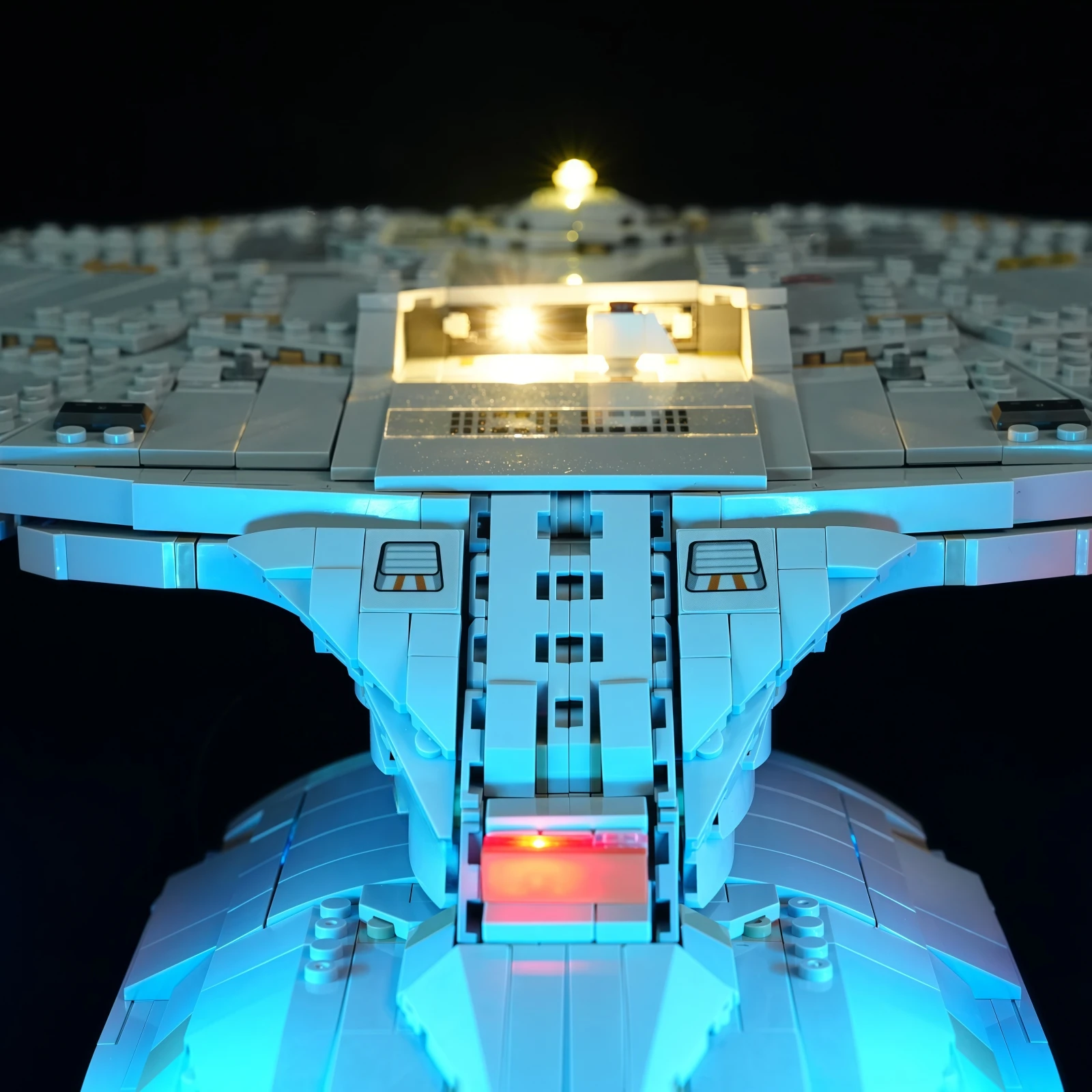 레고 10356 스타 트렉: U.S.S.용 MAXCXT 5V LED 조명 엔터프라이즈 NCC-17 DIY 장식 램프에는 빌딩 블록 세트가 포함되어 있지 않습니다.