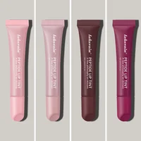 4 Colors Lip Glosses Plump Moisturizing Lip Glaze Essence Gel Oil Long Lasting Nourishing Lipstick Care Products for Women Girls 1