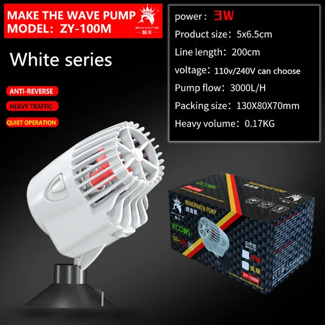 Wavemaker Wave Maker Water Pump for Aquarium Fish Tank Submersible Aerobic Pump Water Circulation Pump Flow Surf Pump 220-240V 