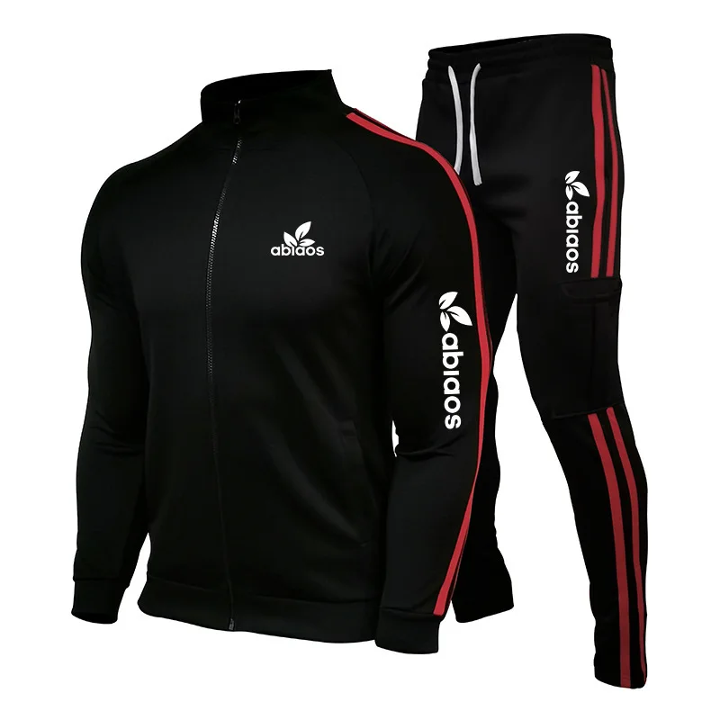

Fashion Brand Men Sets Tracksuits Autumn New Men's Hoodies + Sweatpants Two Piece Suit Hooded Casual Sets Male Clothes