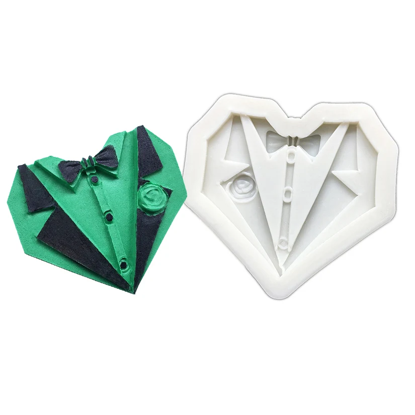 3 Stampini In Silicone Per Torte E Fondente – Set Papillon E Utensili Per Festa Del Papà – Stampo 3D Per Cioccolato, Biscotti E Decorazioni