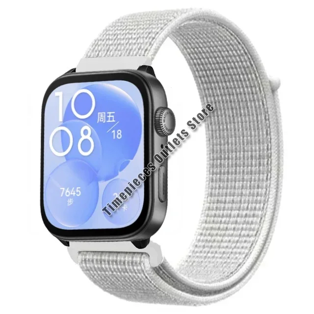 Breathable Nylon Loop Strap: Sport Replacement Wristband for Watch Fit Accessories