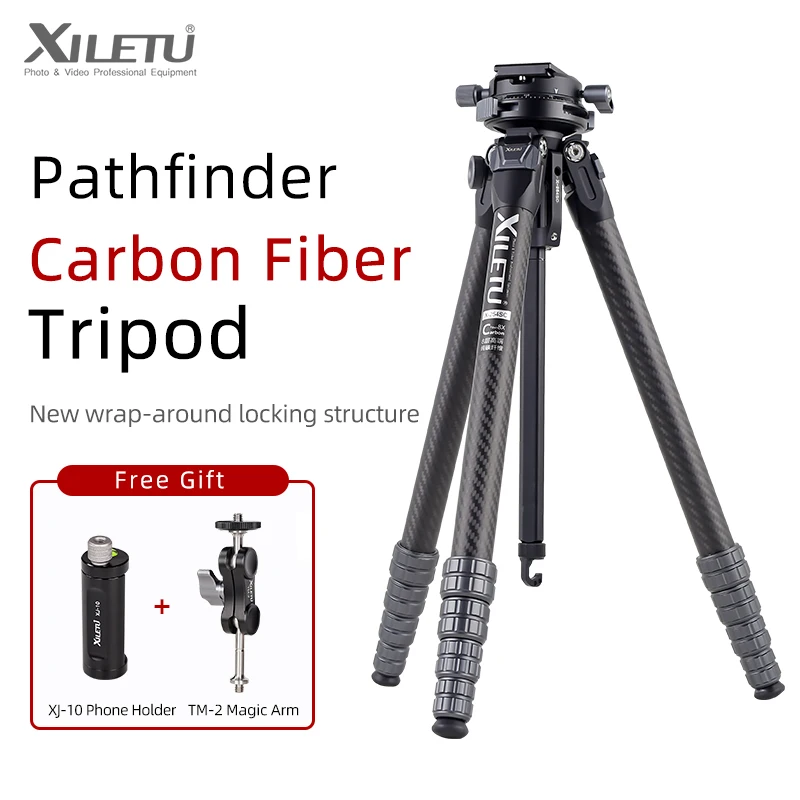 XILETU X255SC Professional Carbon Fiber Tripod For DSLR SLR AliExpress