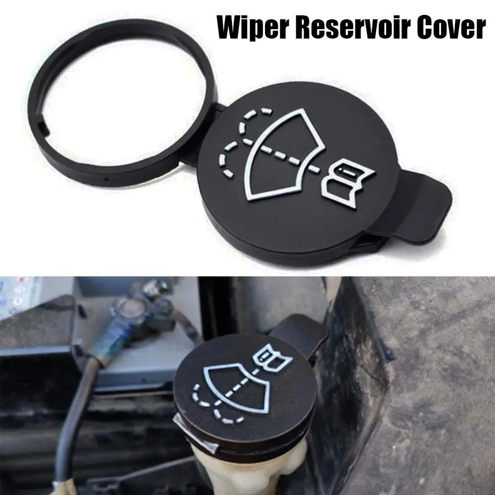 Car Windshield Wiper Washer Fluid Reservoir Tank Bottle Cap Cover For