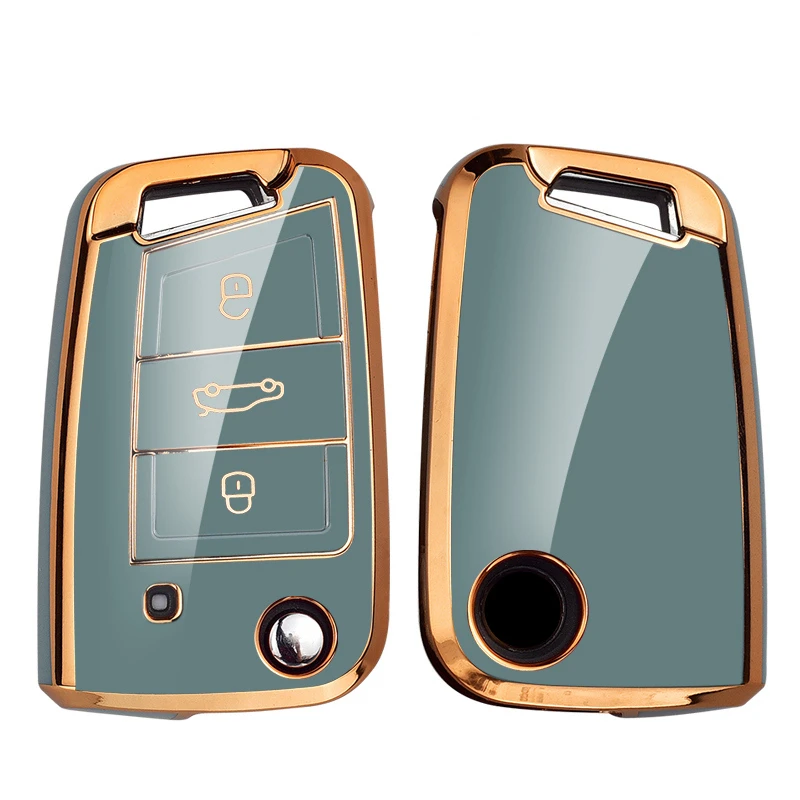 Premium Kuvi TPU Car Flip Key Case Cover