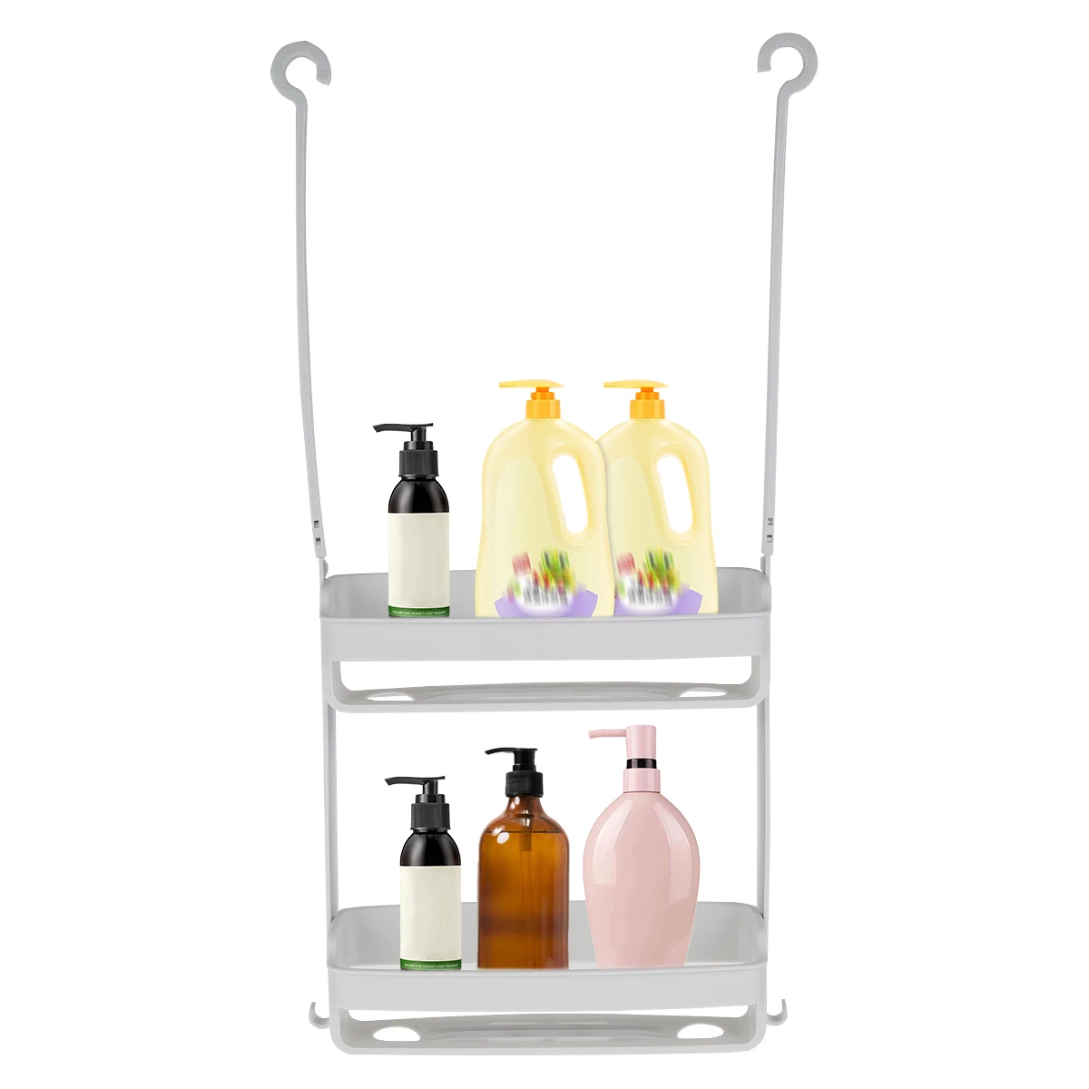 Bathroom hanging shower caddy organizer for shampoo