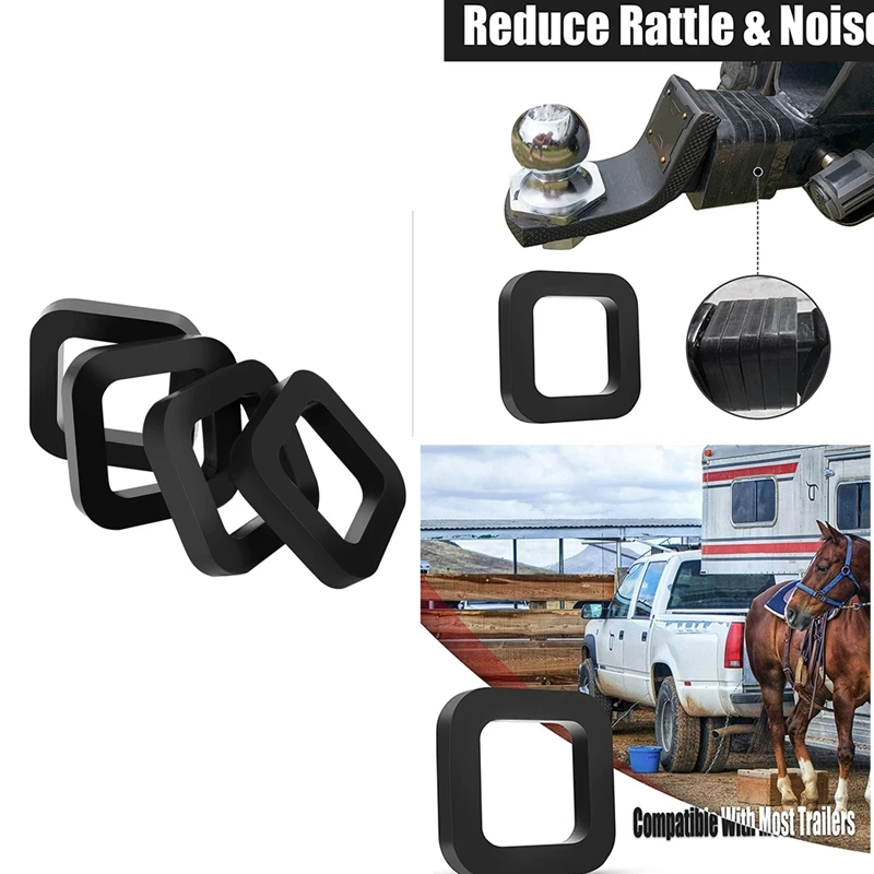 Hitch Receiver Muffler Pad 2 Inch For Adjustable Ball Mounts,hitch