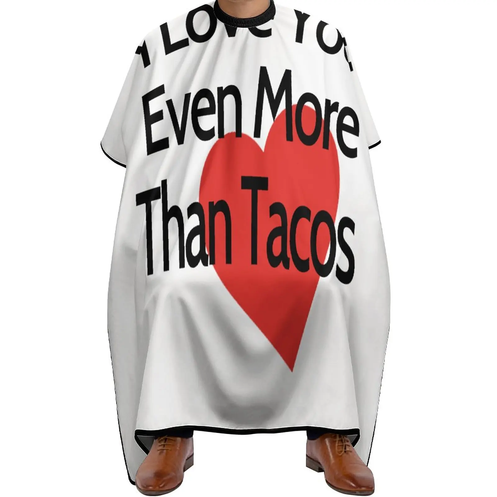 

Парикмахерская накидка на День святого Валентина большого размера с регулируемой защелкой Водонепроницаемая салонная накидка для стрижки волос для мужчин и женщин