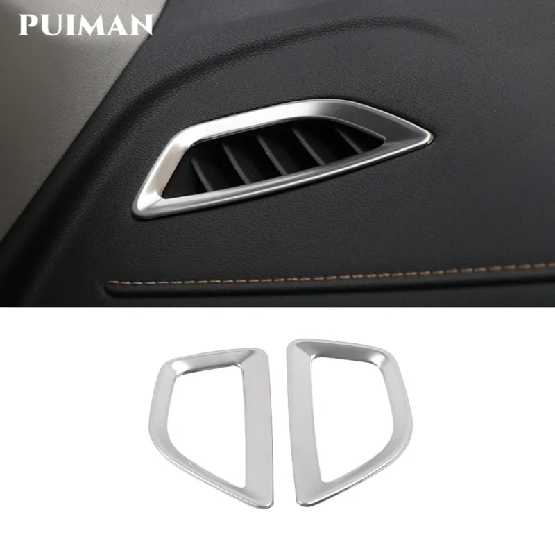 

For Changan CS35 Plus 2018 2019 2020 interior styling air conditioner frame outlet cover vent trim decoration accessories parts