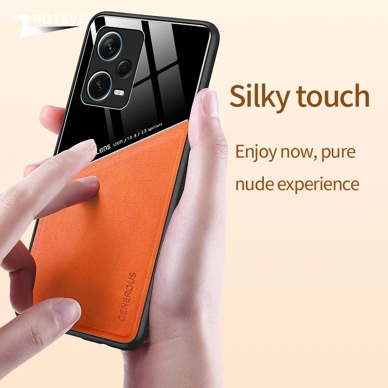 Zroteve PU Leather Magnetic Hard Case - Premium Protective Cover
