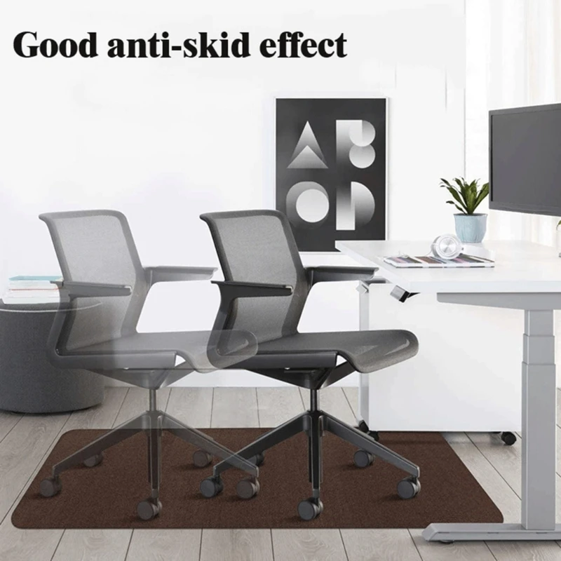 Tapis de chaise de jeu d'ordinateur pour sols durs, tapis de chaise  roulante de bureau pour carrelage en bois dur, tapis de protection  antidérapant pour sol 35x47 pouces - AliExpress