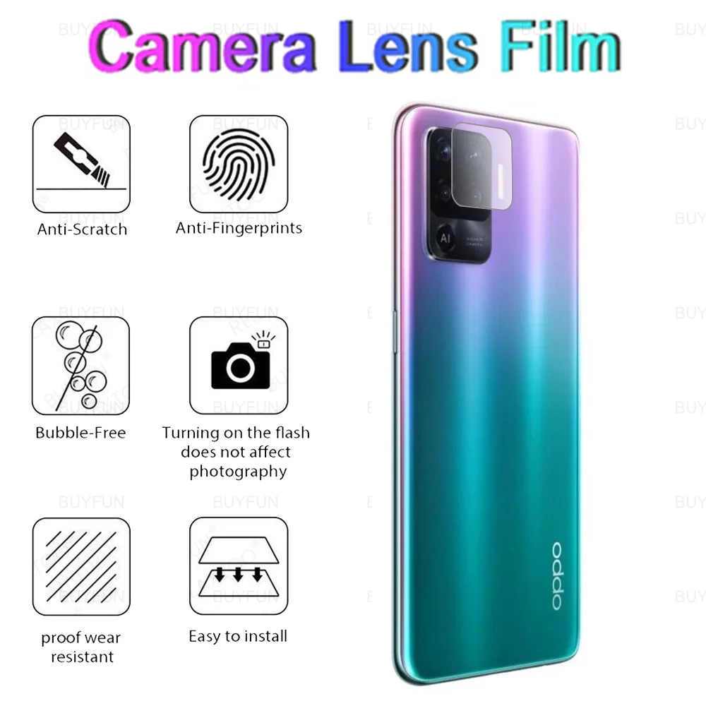 6in1 Camera Lens Protective Film For Oppo Reno 5 Lite Clear Tempered Glass For oppo reno 5lite 5F 5 4G 5G 4Lite Screen Protector best screen guard for mobile