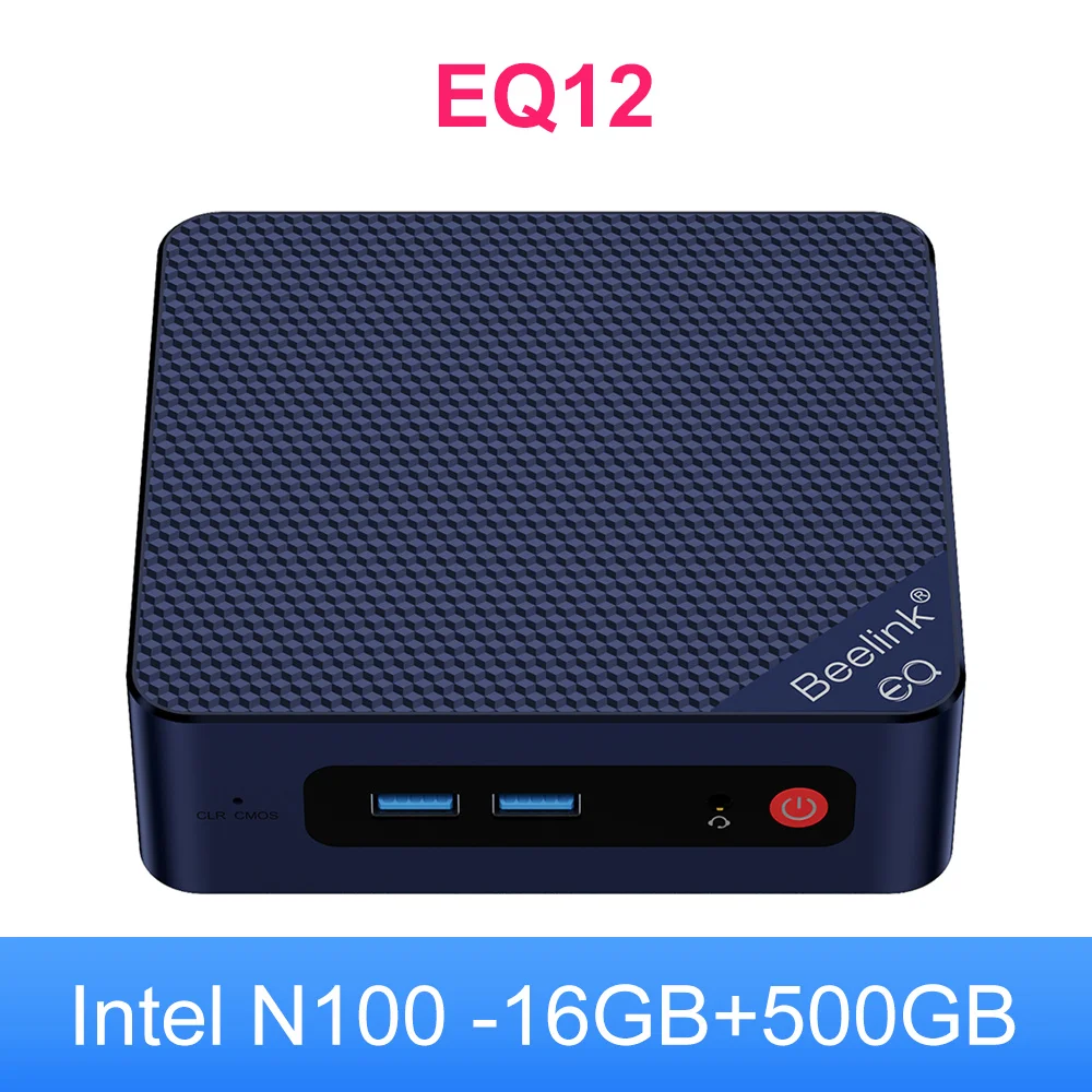 Beelink EQ12 N100 N305 DDR5 U59 Pro Mini PC Intel 11th Gen N5105