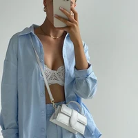 Women Tracksuits Shirt With Mini Shorts Cotton Two Pieces Sets Fashion Clothing Outfits Women Blouses Fashion Tracksuits - Image 2