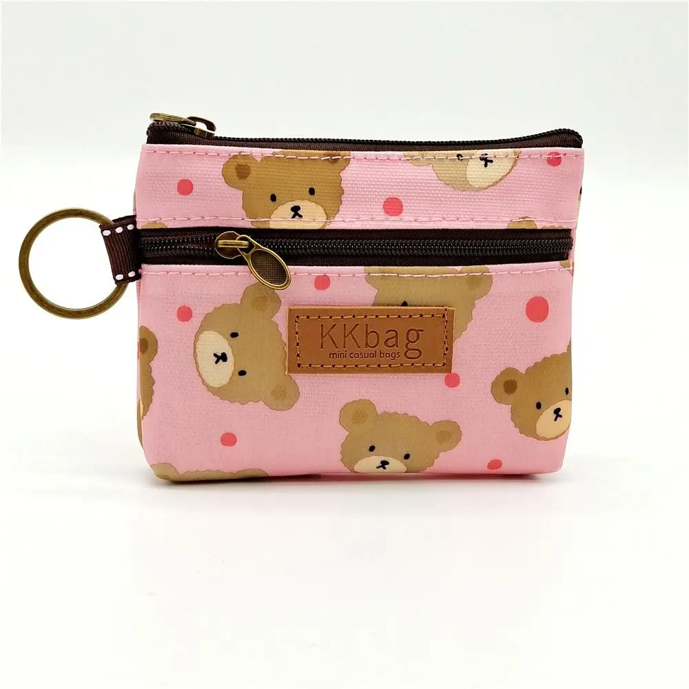Adorable Cartoon Animal Coin Purse – Lightweight Wallet & Key Card Holder
