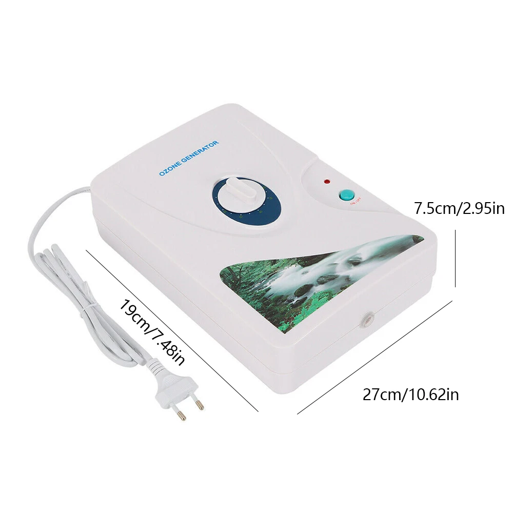 AC 220V Ozongenerator Ozonator 600 mg/u Luchtreiniger Water Voedsel Sterilisator