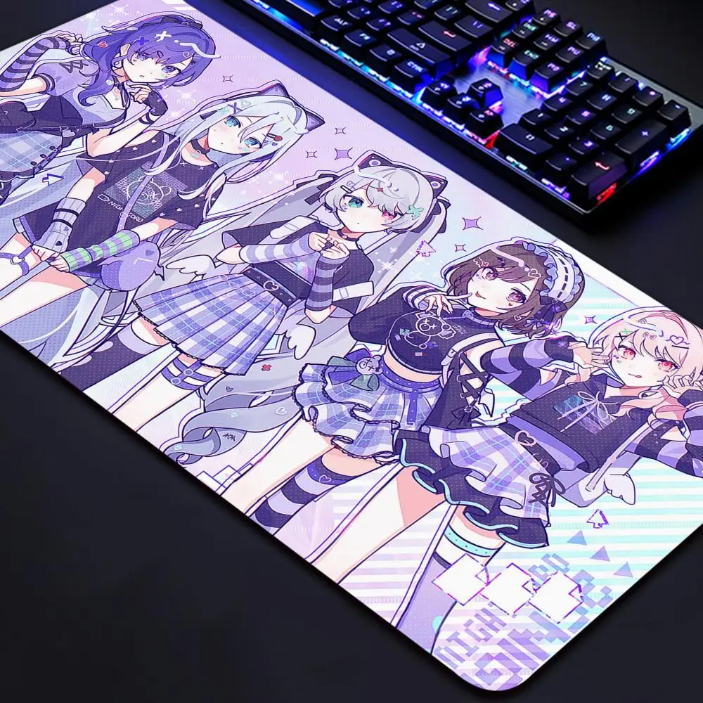 Oversized Nightcord Gaming Mouse Pad – Non-slip Desk Mat for Computers and Laptops