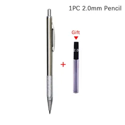 Premium Full Metal Mechanical Pencil Set - Art & Office Collection (2.0mm set)