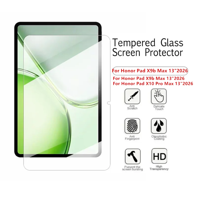 Premium Tempered Glass Screen Protector for 13 Inch Tablets