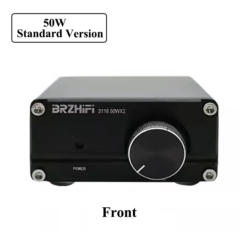 50W+50W Hifi Audio 2.0 Stereo Music Digital Power Amplifier TPA3116 Single Core Amp Chip for Home Sound Speaker with Bluetooth