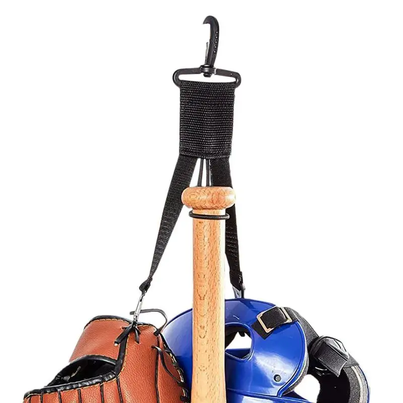 

Fence Hook Baseball Hanger 3-in-1 Baseball Bat Baseball Glove Headgear Organizer Holder Multifunctional Softball Equipment