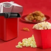 1PC Mini Popcorn Machine Household Hair Dryer Small Fully Automatic Electric Children's Popcorn Machine 2