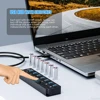 YUCUN USB HUB 3.0 4/7 Port Multiple Extension High Speed USB 3 0 Hub Multi Splitter Extender Hub Adapter Computer PC Accessorie 3
